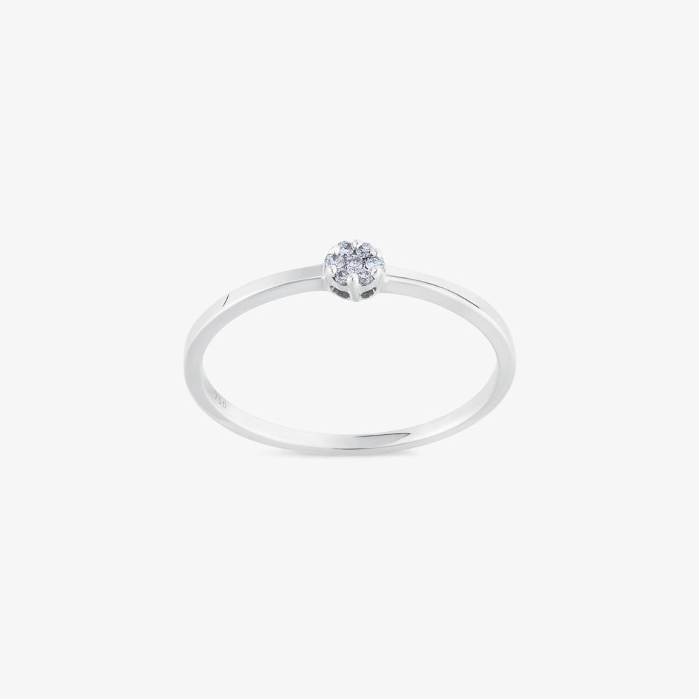 18K solid gold TOUS Diamonds Ring with Diamond