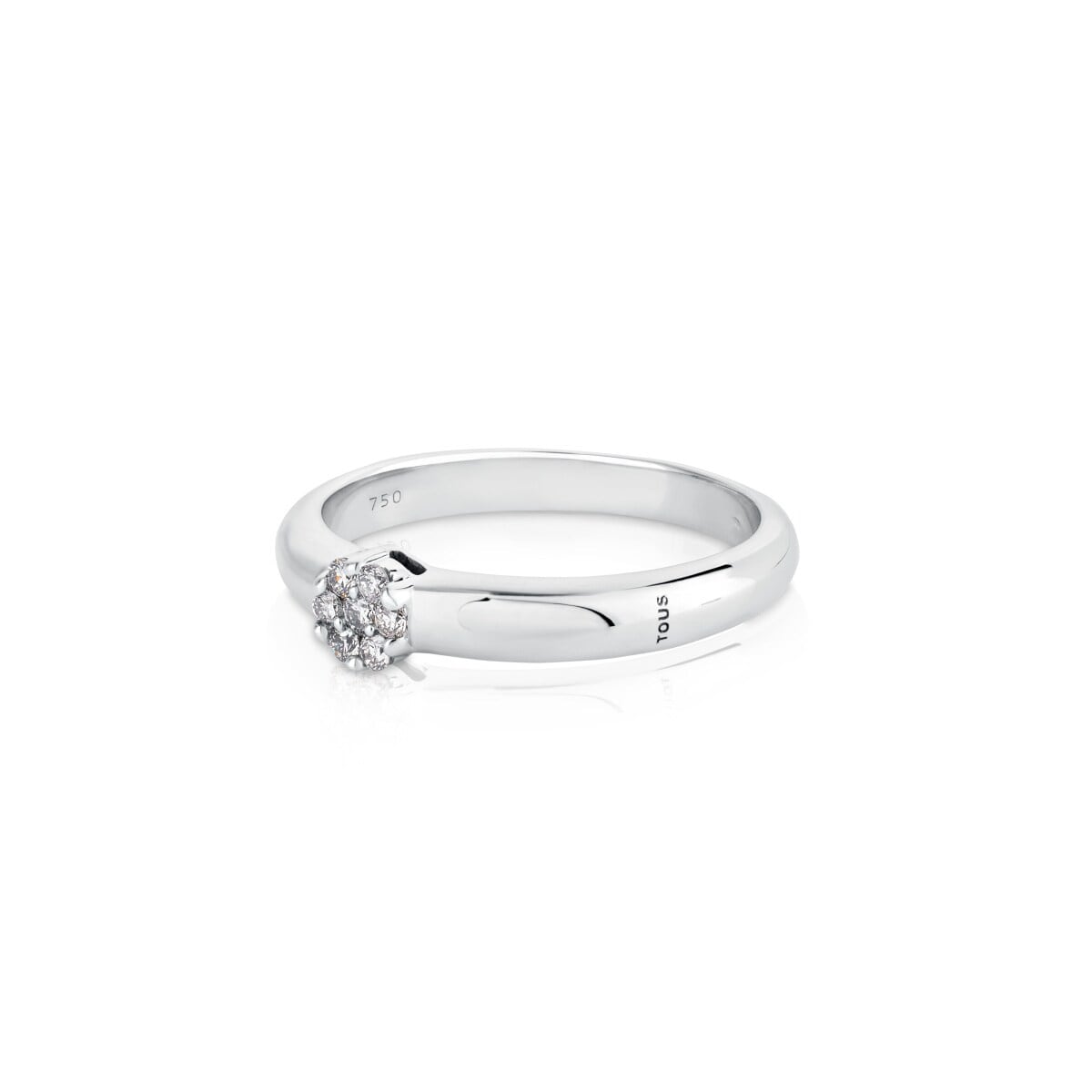 White Gold TOUS Diamonds Ring with Diamonds 0,10ct