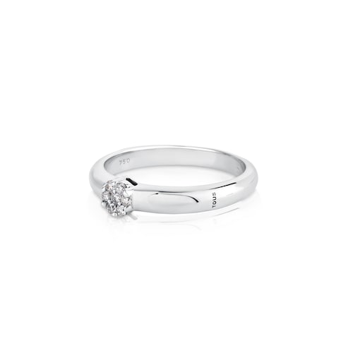 White Gold TOUS Diamonds Ring with Diamonds 0,10ct