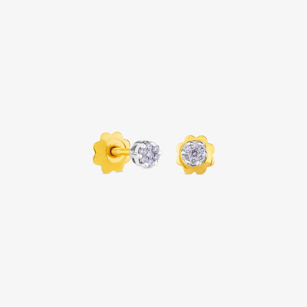 Pendientes de oro blanco y diamantes 0,08ct TOUS Diamonds