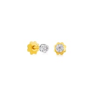Gold TOUS Diamonds Earrings 0,08ct