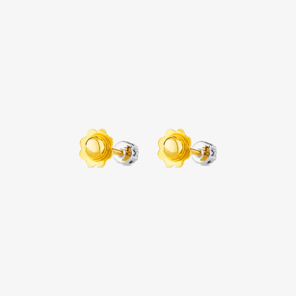 Pendientes de oro blanco y diamantes 0,08ct TOUS Diamonds