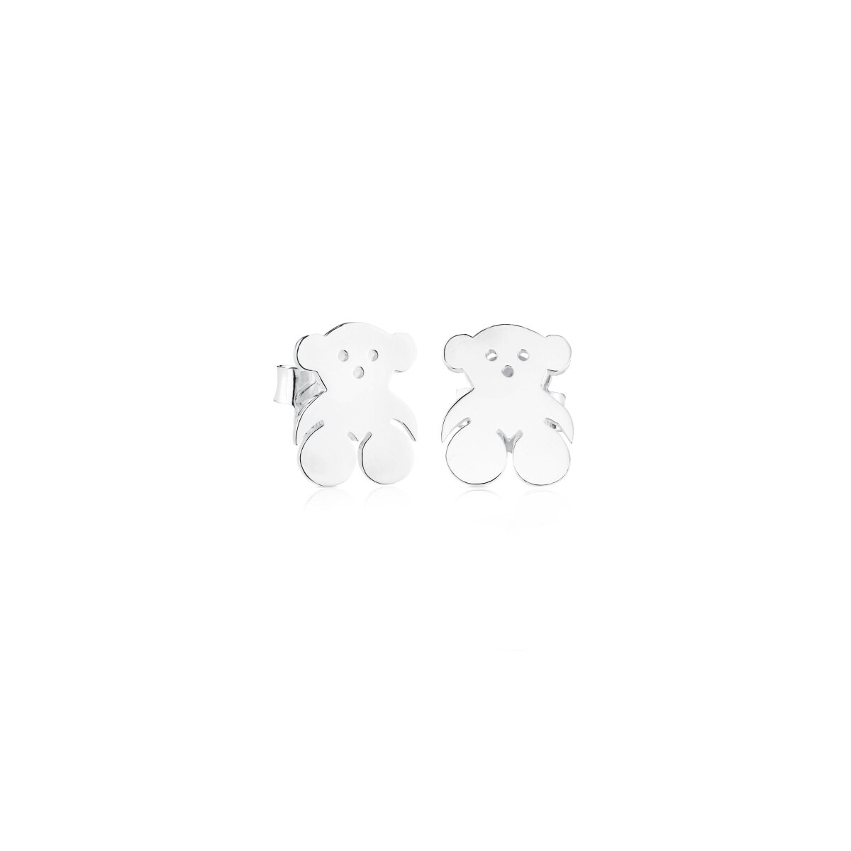 Pendientes de plata 1cm TOUS Bear
