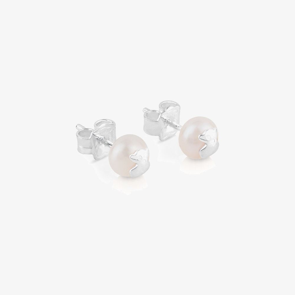 Pendientes de plata y perlas cultivadas Icon Pearl