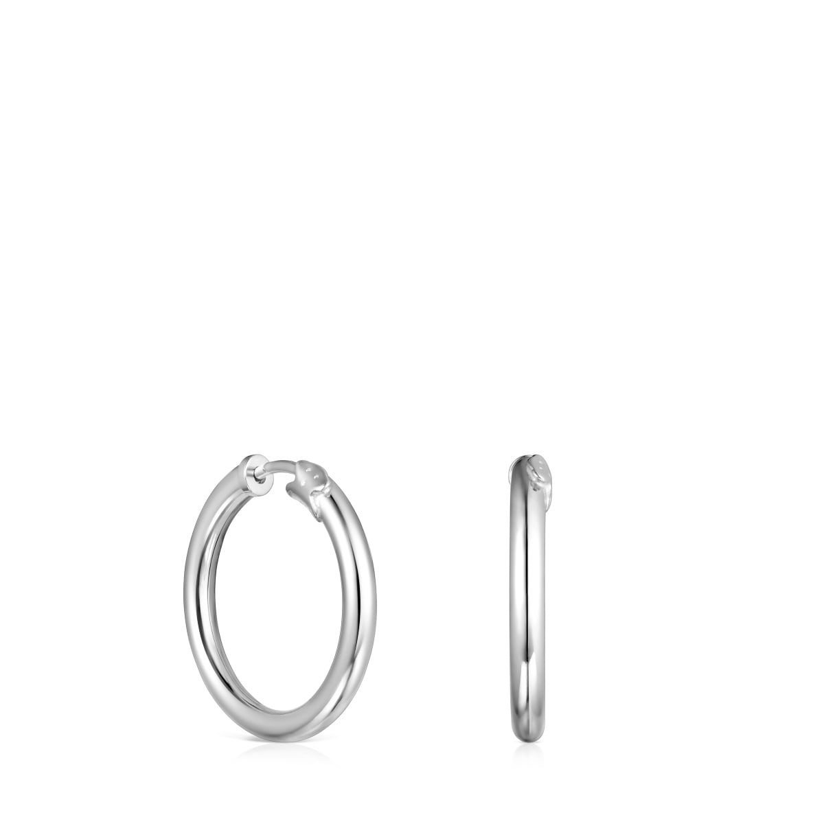 Tous - Pendientes Aro Pequeños De Plata Tous Basics - Plateado