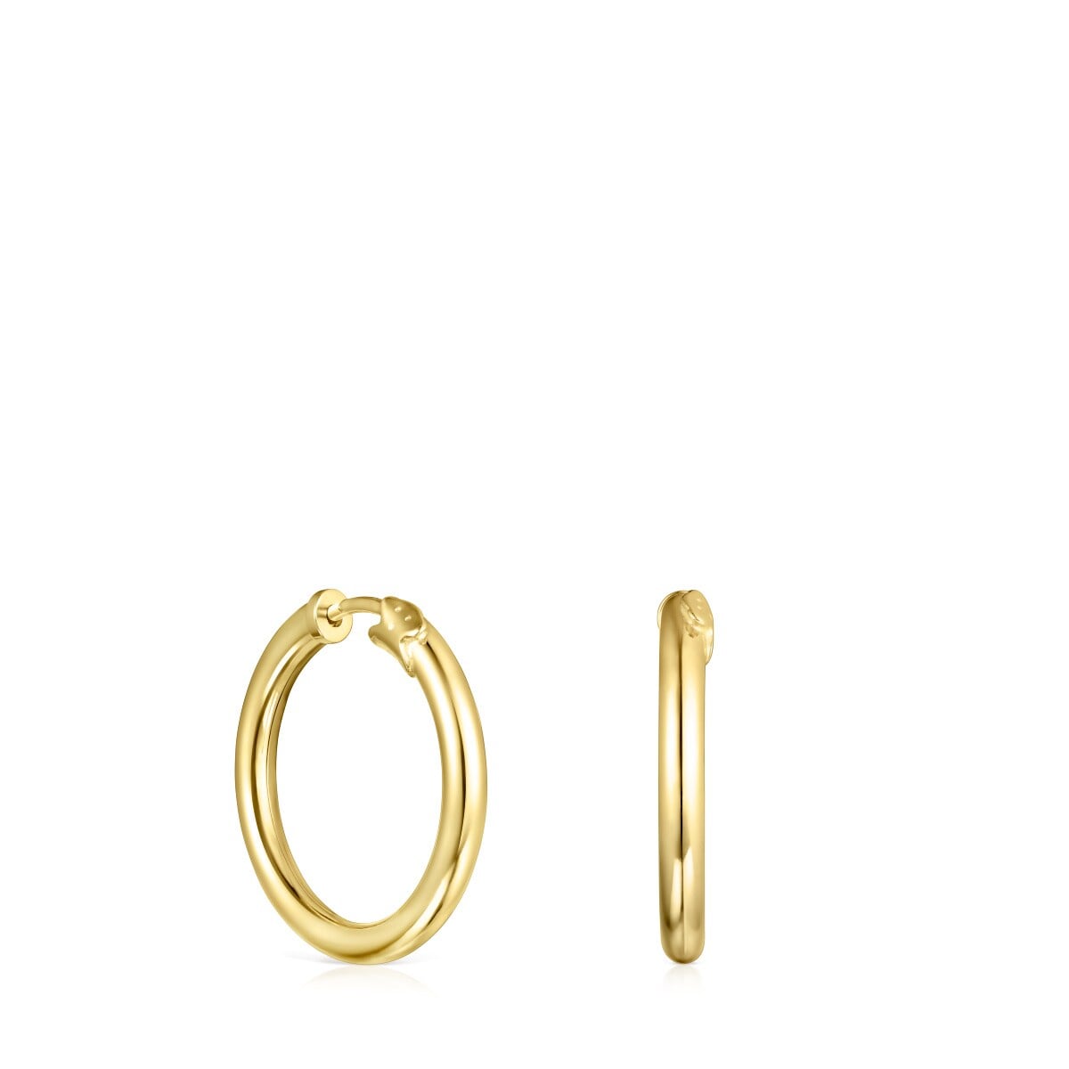 TOUS Basics small Earrings in Silver Vermeil