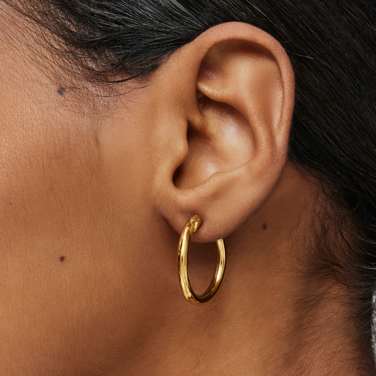 TOUS Basics small Earrings in Silver Vermeil