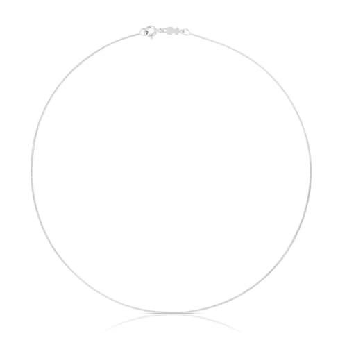 Gargantilla cordón de plata, 40 cm Chain