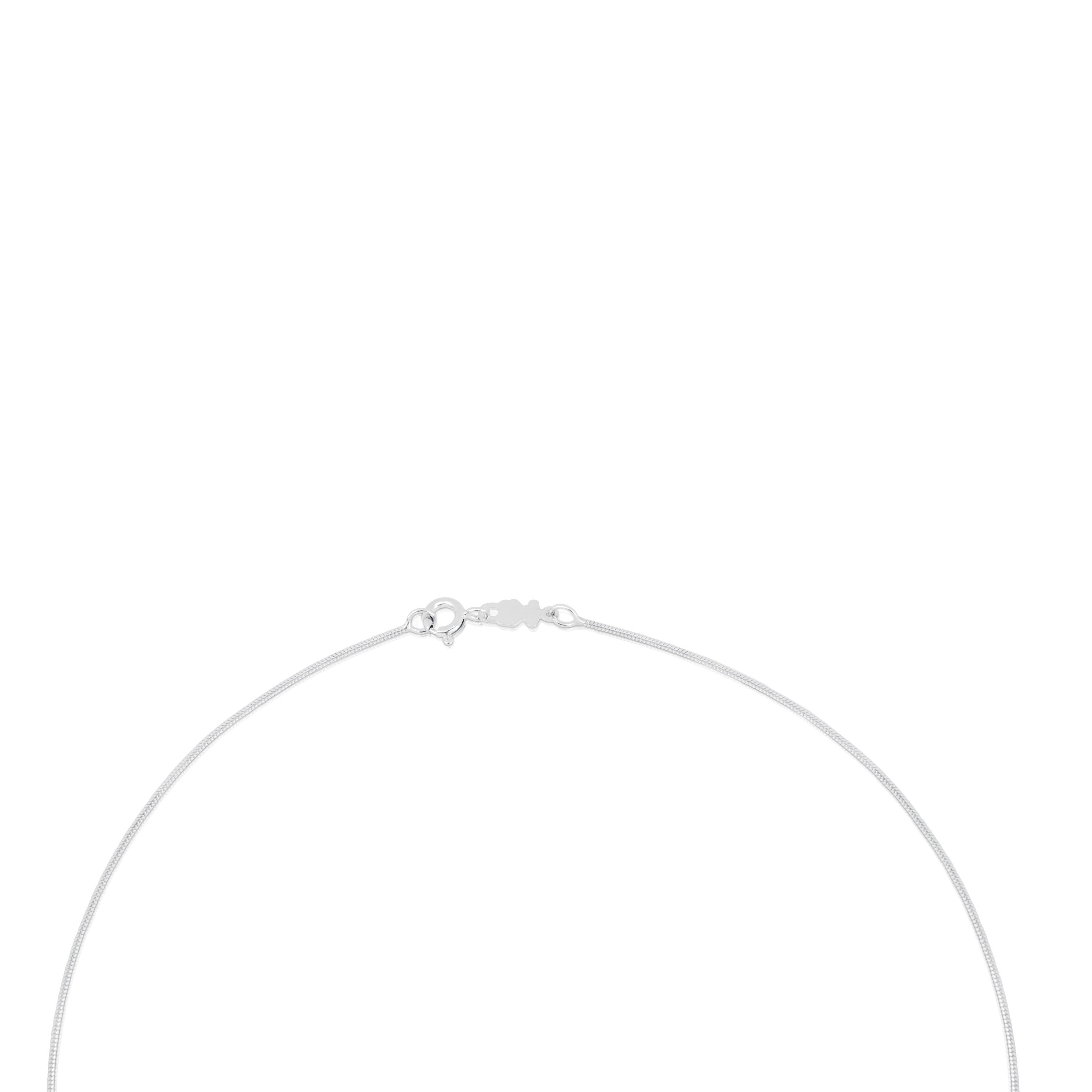 Silver TOUS Chain Choker 40cm.