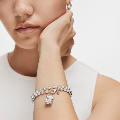 Pulsera de bolas de plata TOUS Basics
