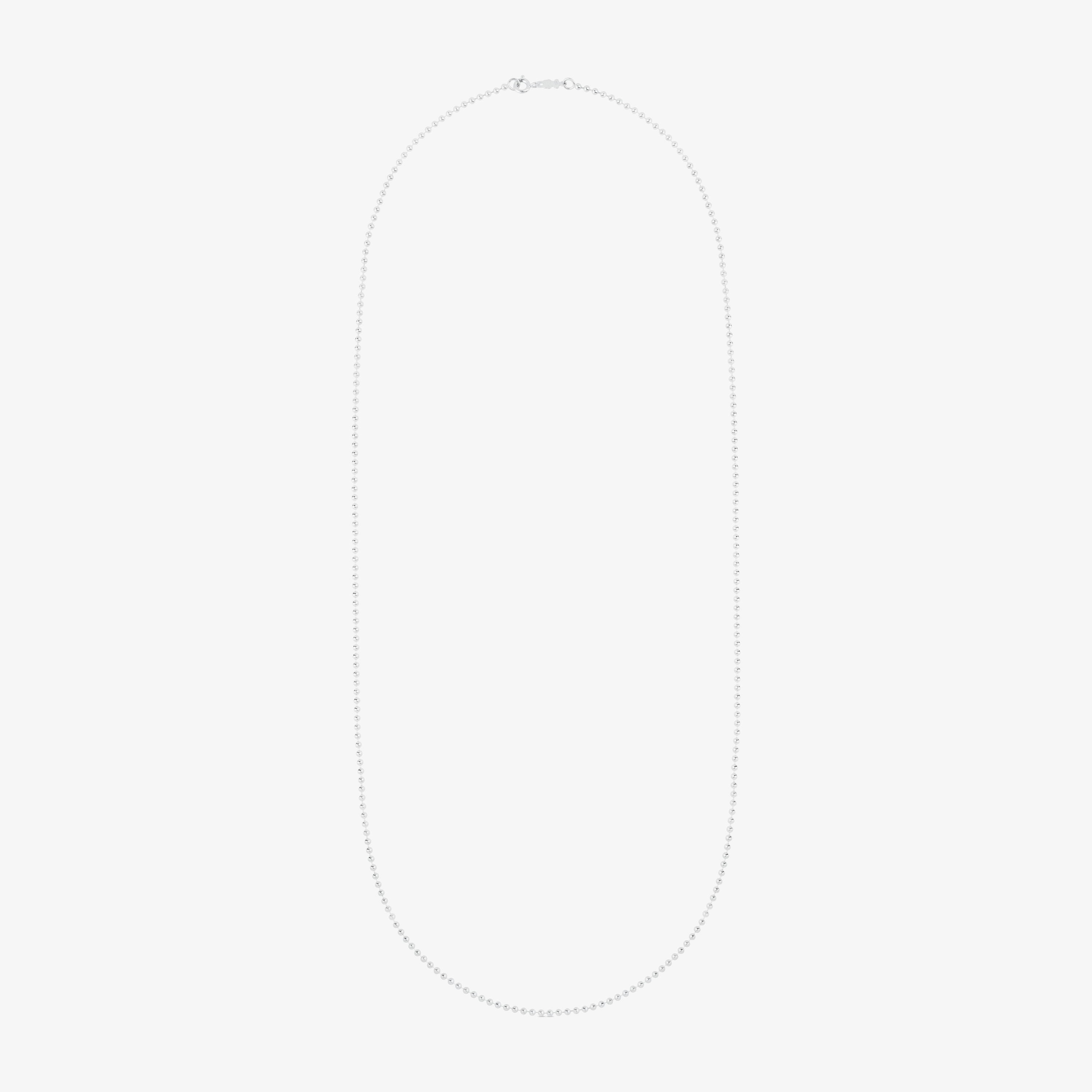 Silver TOUS Chain Choker balls 2.2mm lenght 80cm.