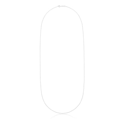 Silver TOUS Chain Choker balls 2,2mm lenght 80cm