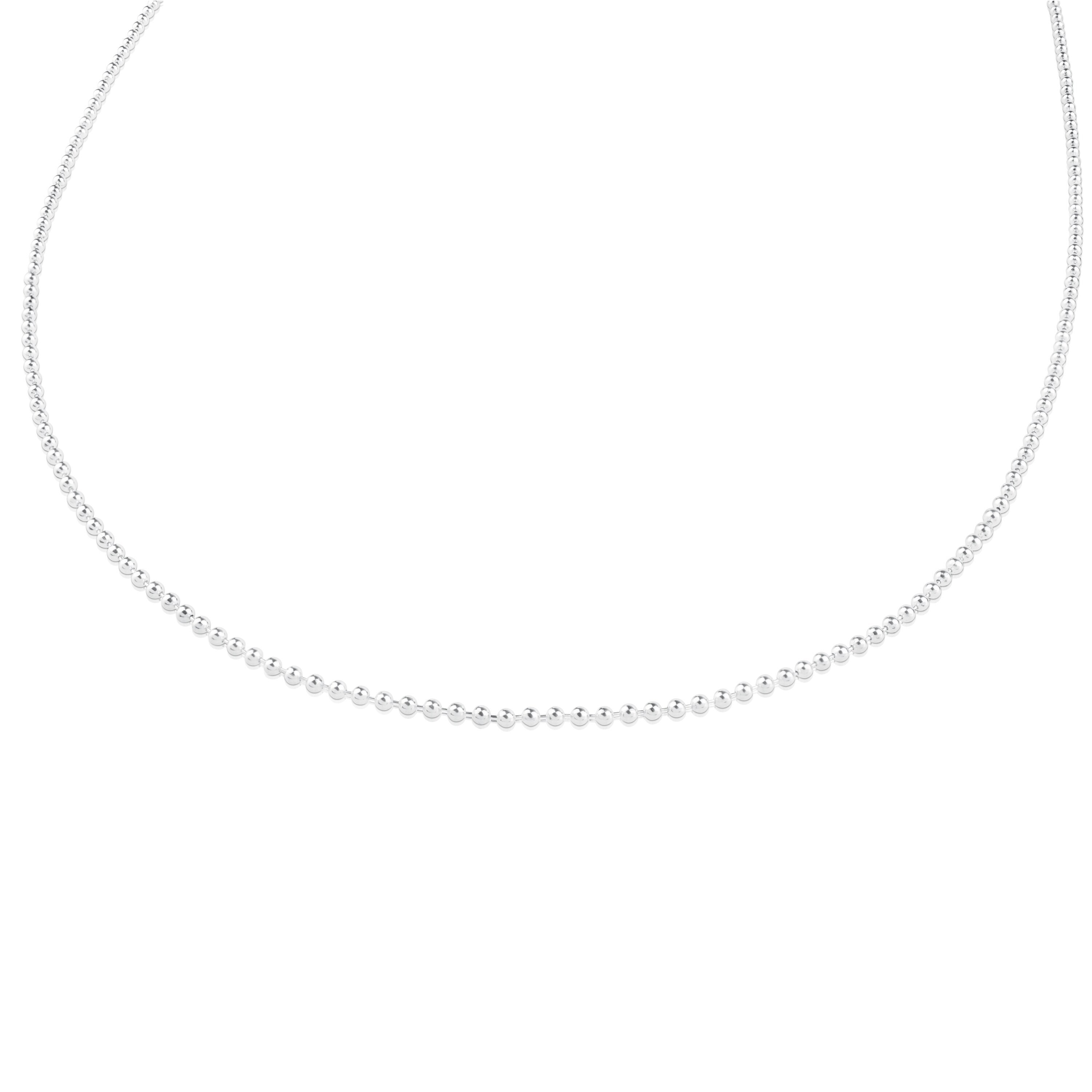 Silver TOUS Chain Choker balls 2.2mm lenght 80cm.