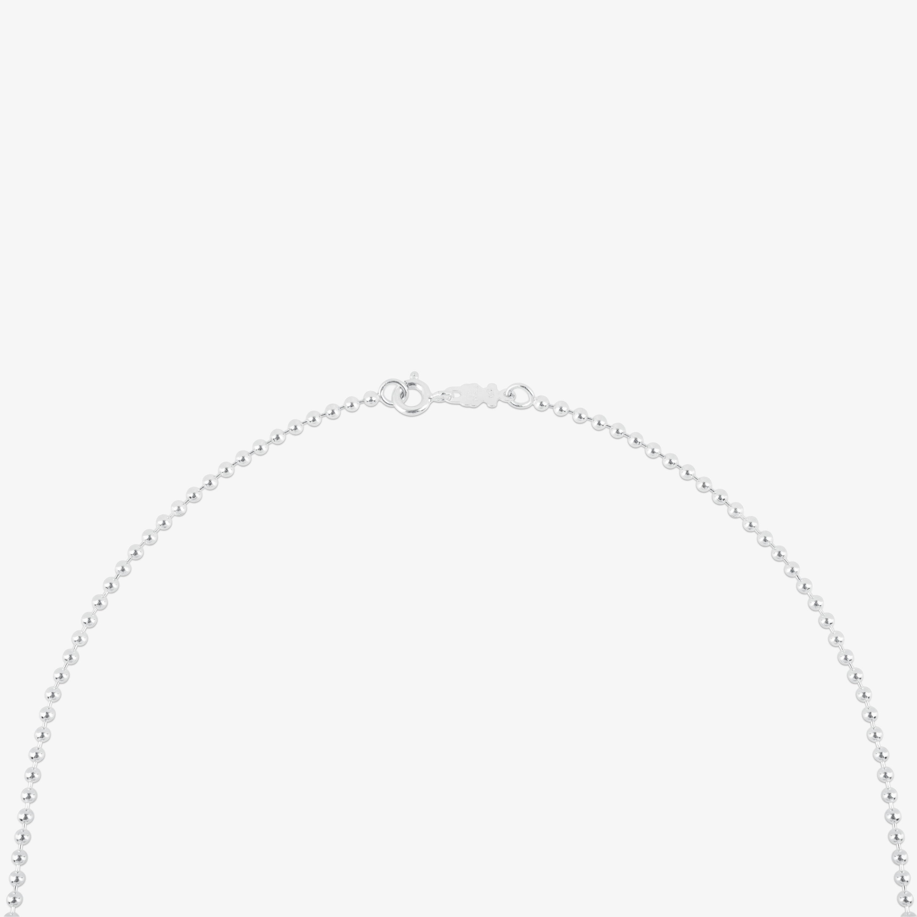 Silver TOUS Chain Choker balls 2.2mm lenght 80cm.