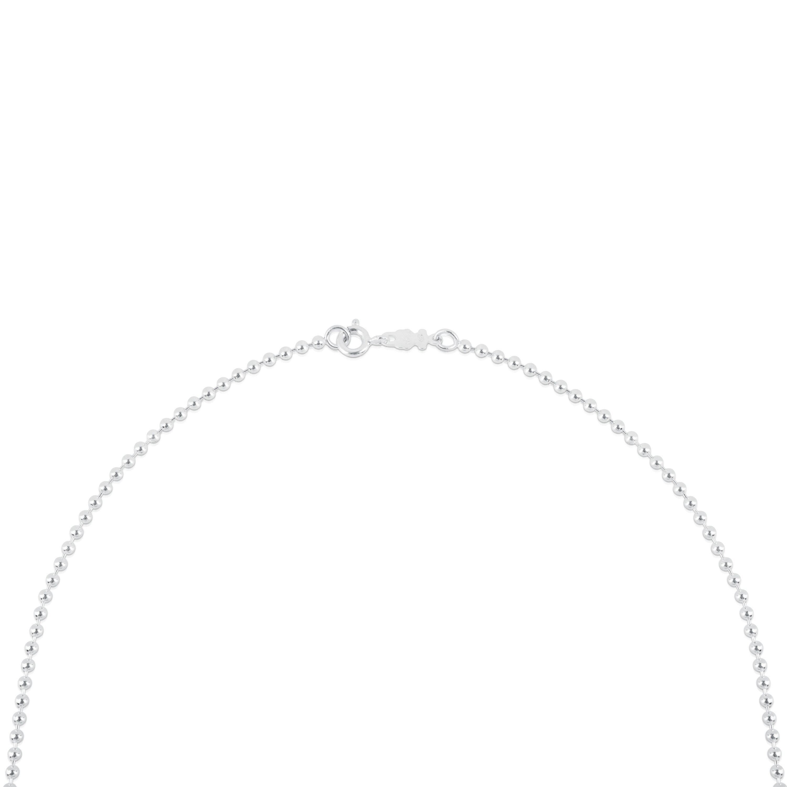 Silver TOUS Chain Choker balls 2.2mm lenght 80cm.
