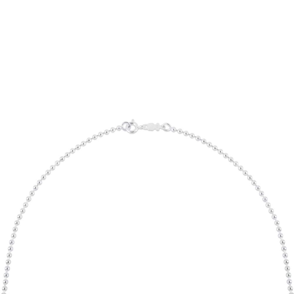 Silver TOUS Chain Choker balls 2,2mm lenght 80cm