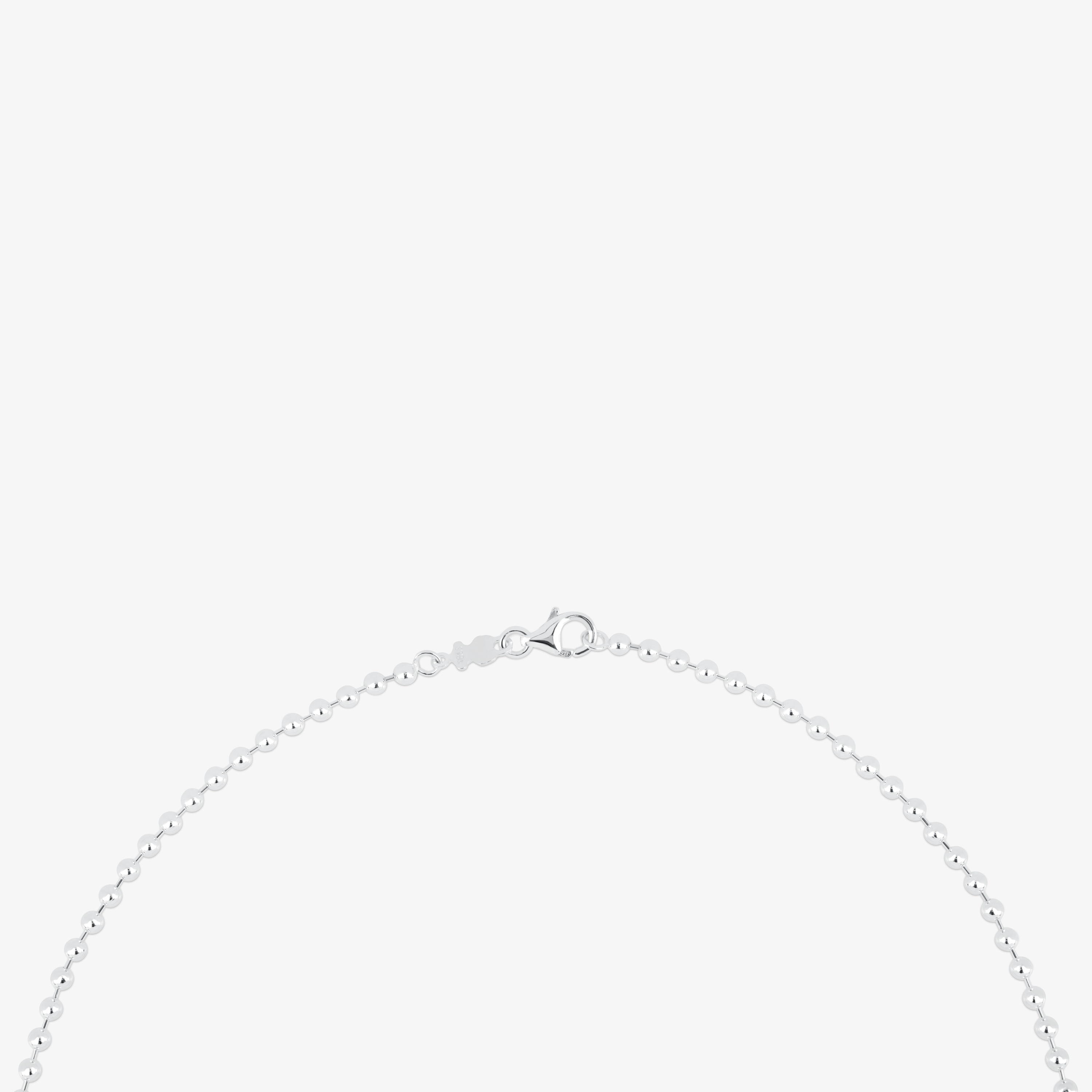 45 cm Silver TOUS Chain 3 mm ball Choker.