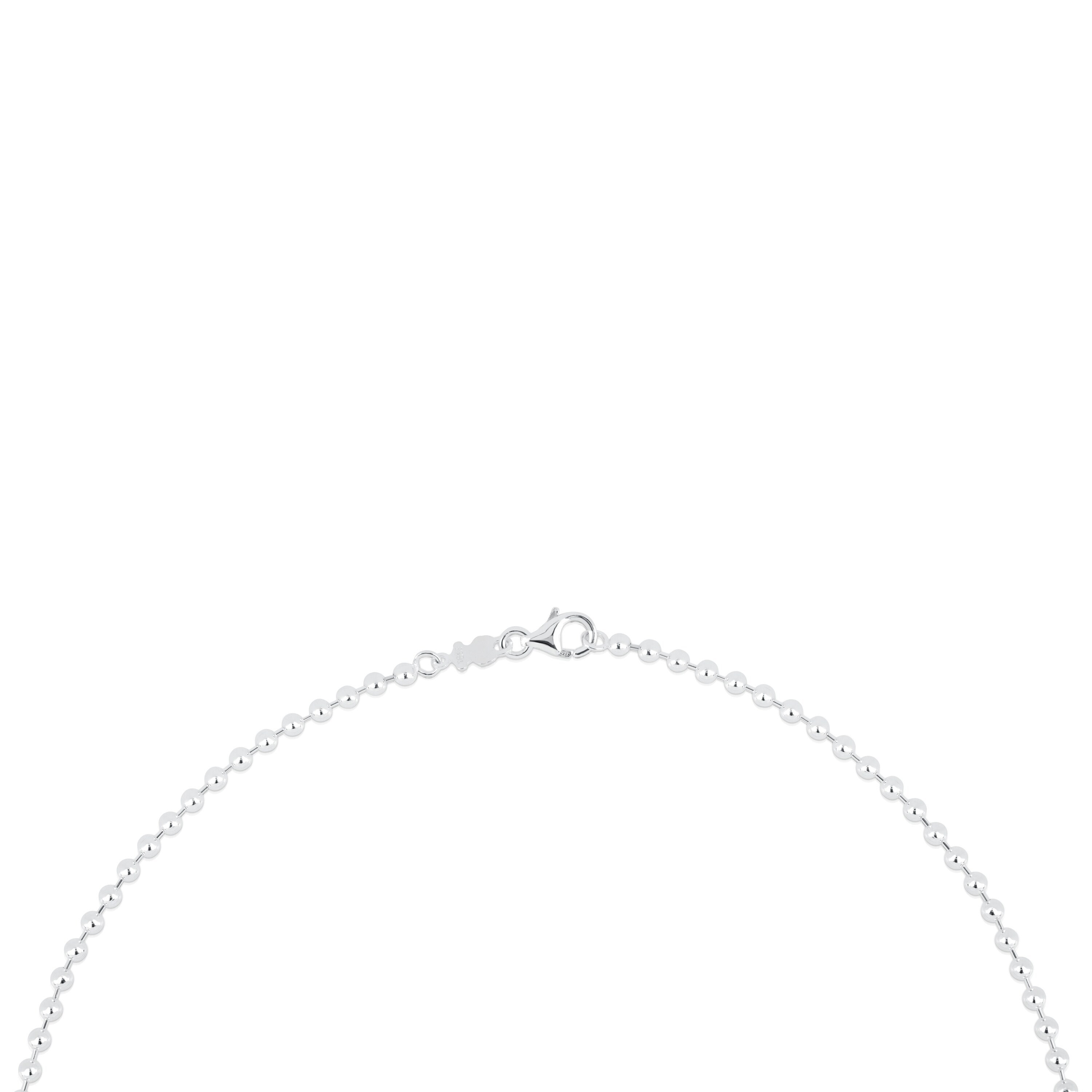 Gargantilla de plata con bolas, 45 cm Chain Gargantilla de plata con bolas, 45 cm Chain