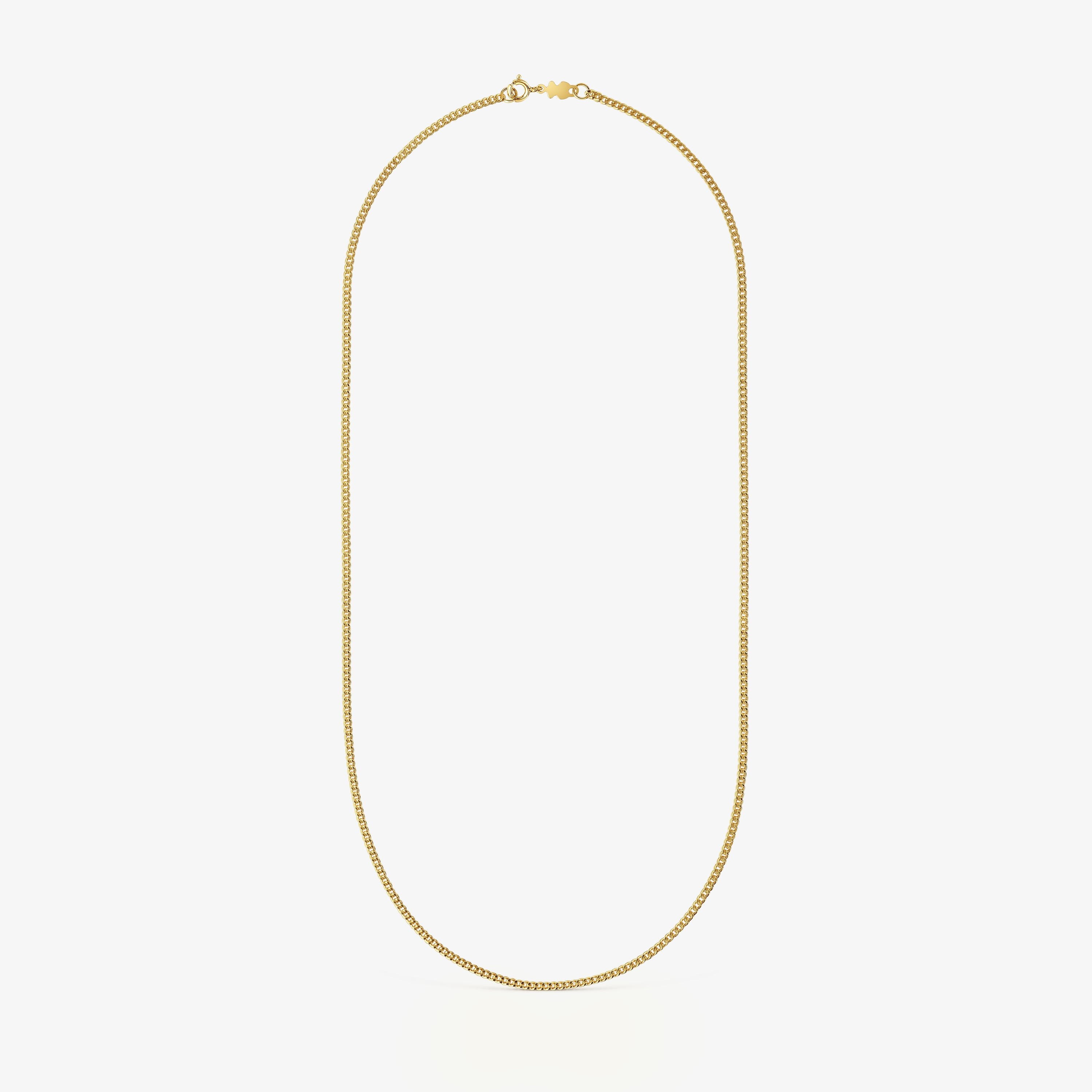 Medium rope Chain with 18K gold vermeil measuring 60 cm TOUS Chain