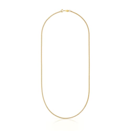 Medium rope Chain with 18kt gold plating over silver measuring 60 cm TOUS Chain