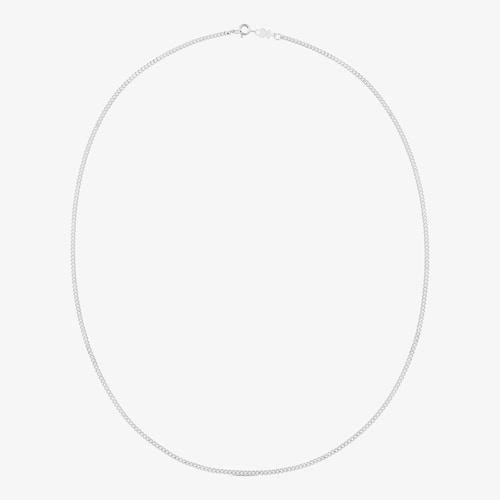 Cadena mediana de plata cord&oacute;n, 60&nbsp;cm TOUS Chain