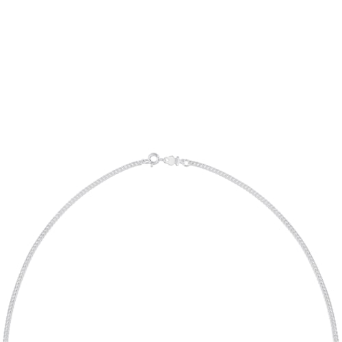 Cadena mediana de plata cordón, 60 cm TOUS Chain