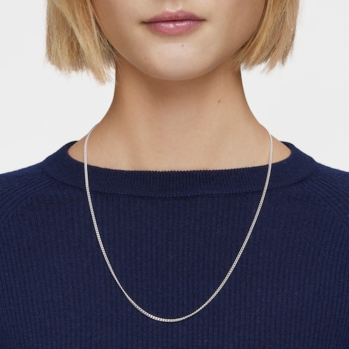 Cadena mediana de plata cordón, 60 cm TOUS Chain