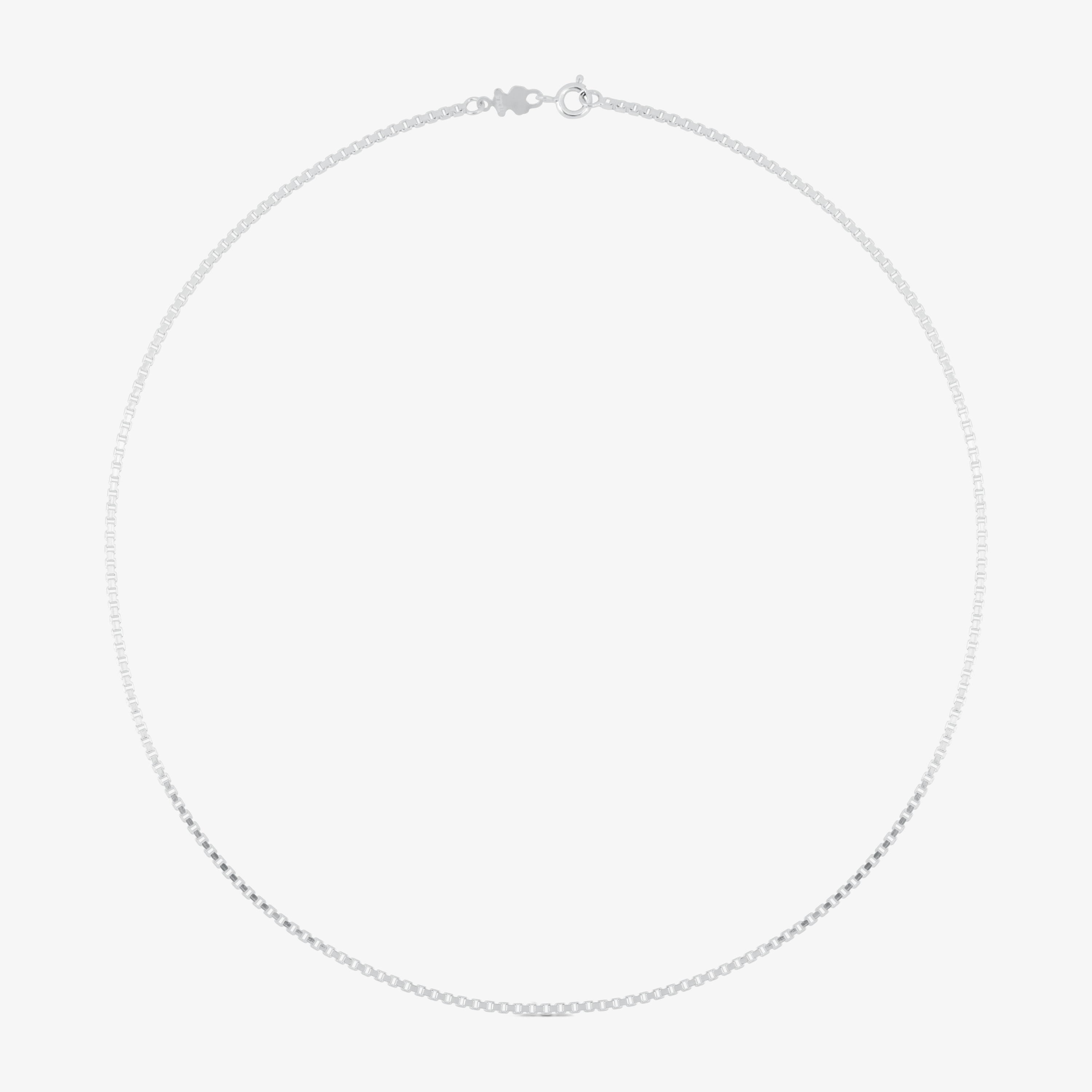 Silver TOUS Chain Choker semi-rigid 45cm