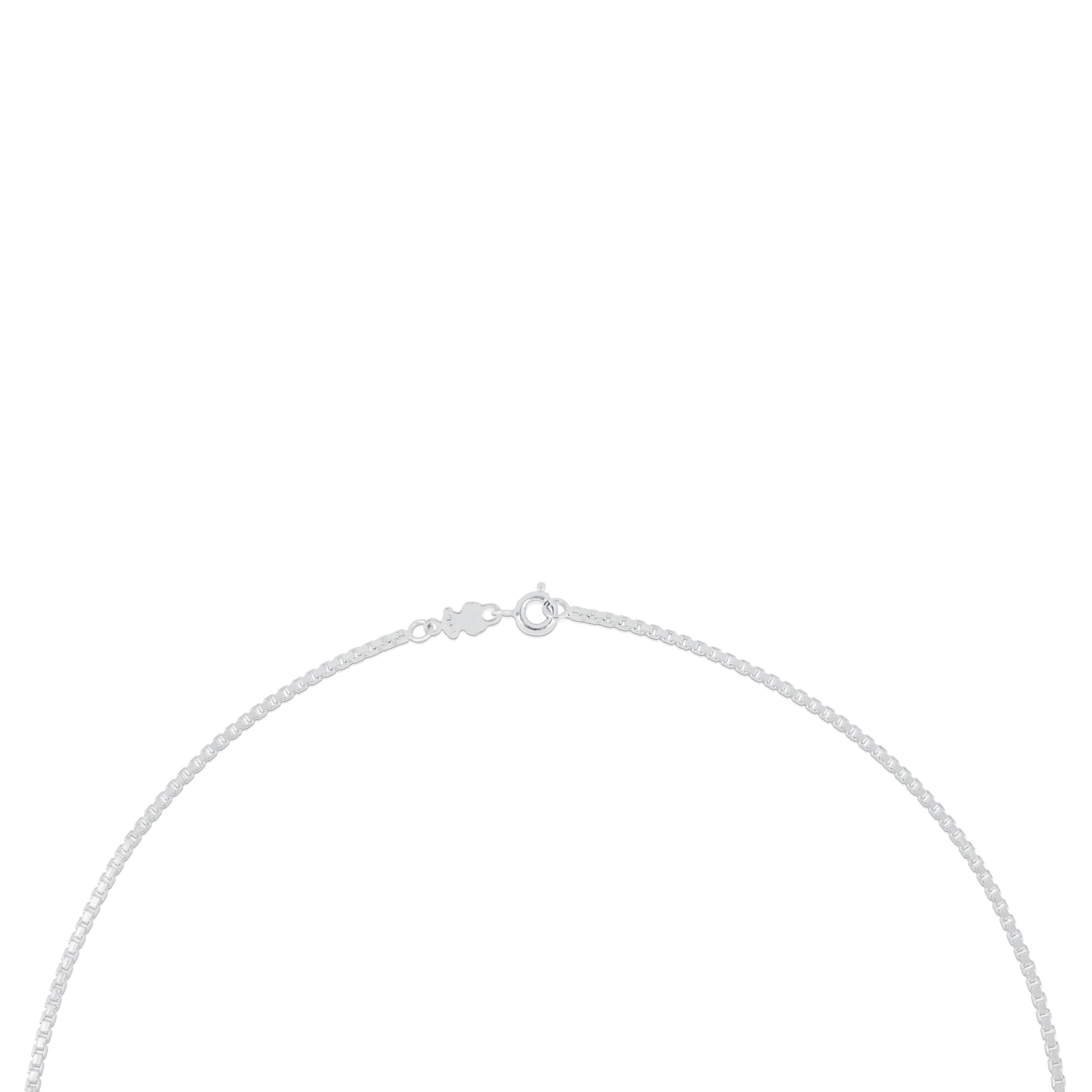 Silver TOUS Chain Choker semi-rigid 45cm