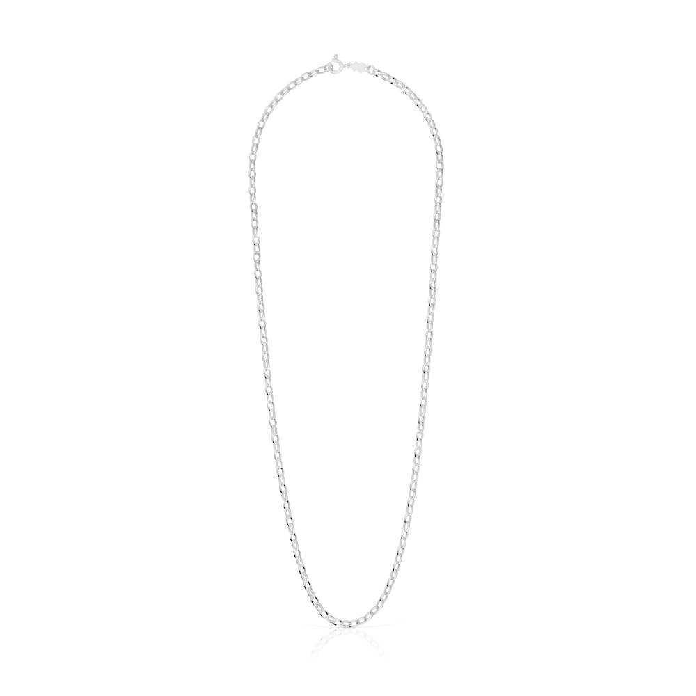 Silver TOUS Chain Choker 60cm