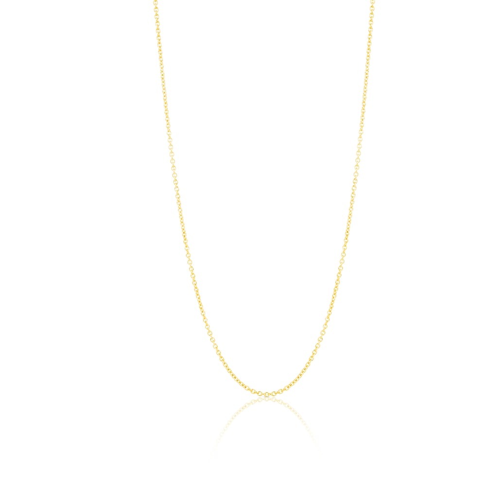 Tous Chain - Łańcuszek z ż&oacute;łtego srebra Vermeil o długości 80 cm