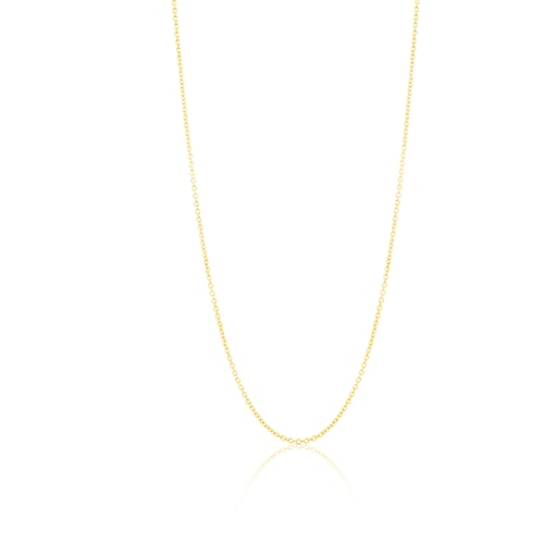 Tous Chain - Łańcuszek z ż&oacute;łtego srebra Vermeil o długości 80 cm