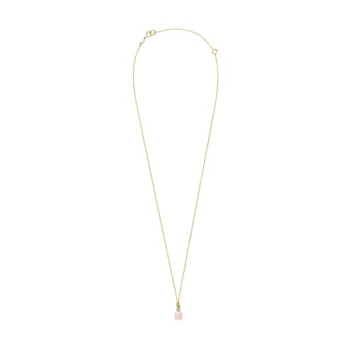 Collar de oro con ópalo y topacio Mini Ivette