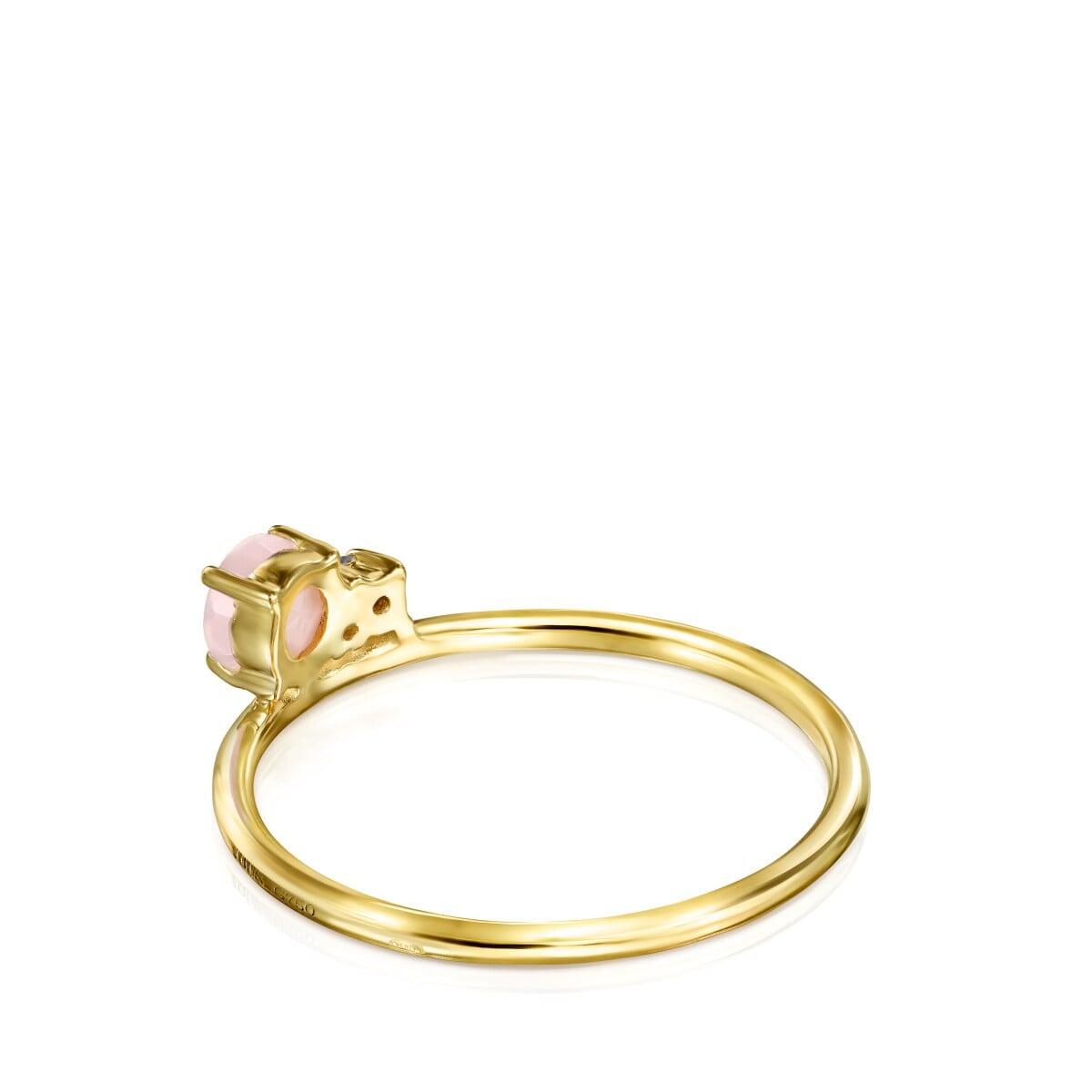 TOUS Mini Ivette Ring in Gold with Opal and Topaz
