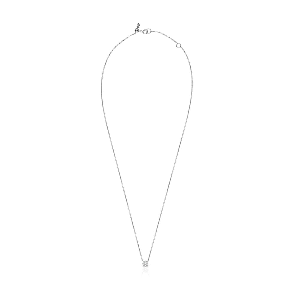 18K white gold with Diamonds Alecia Necklace