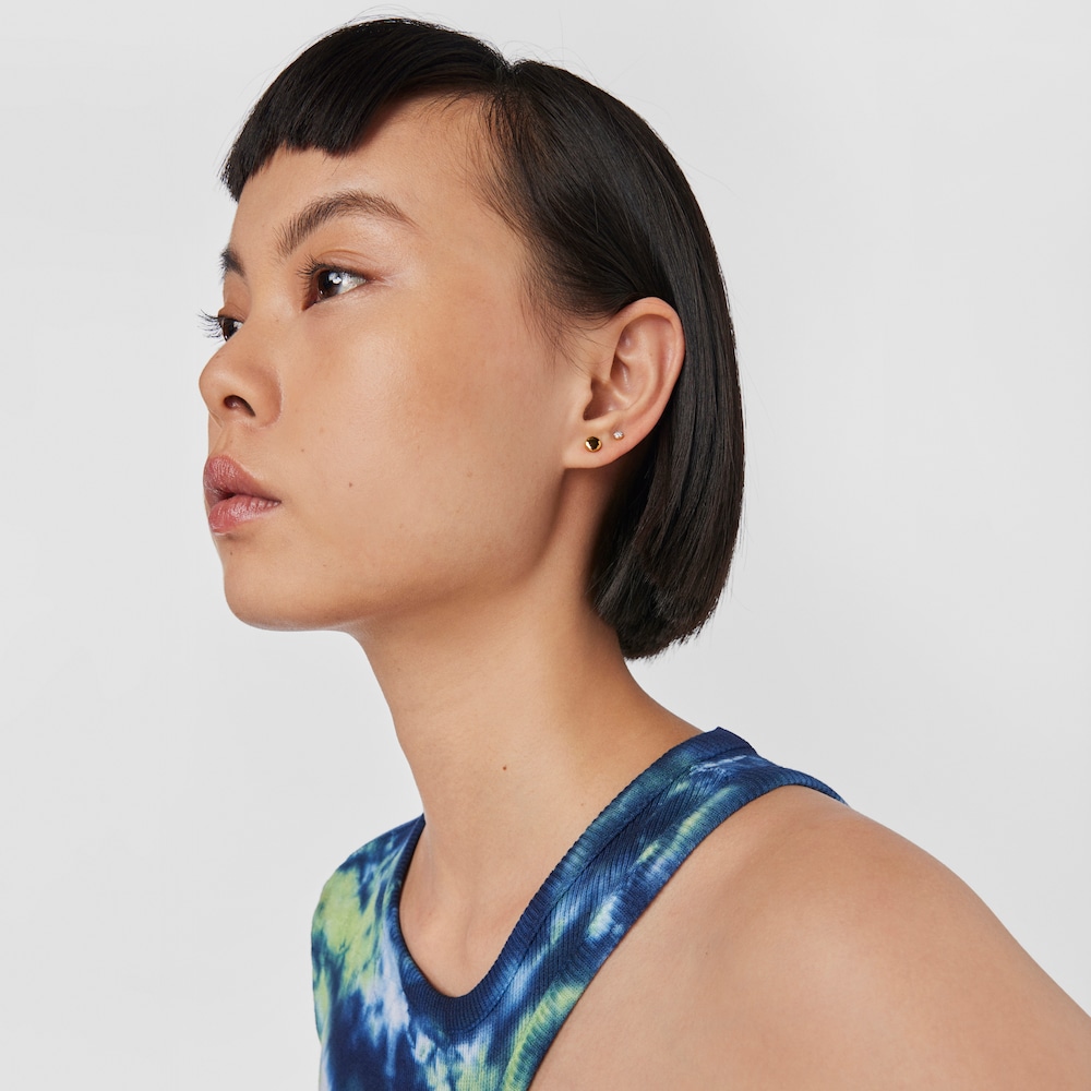 Pendientes  de oro Alecia