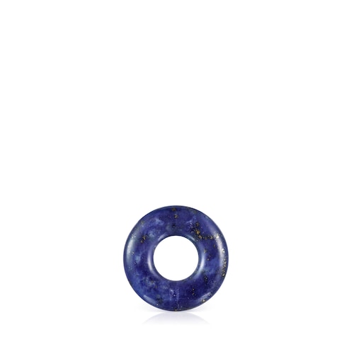 Anilla peque&ntilde;a Hold Gems de Lapisl&aacute;zuli y Plata