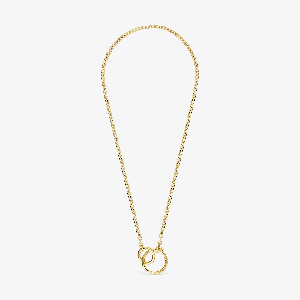 Collar de oro amarillo Hold