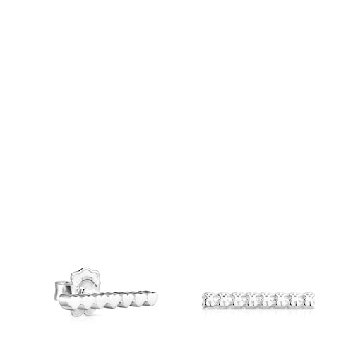 Silver Straight bar Earrings