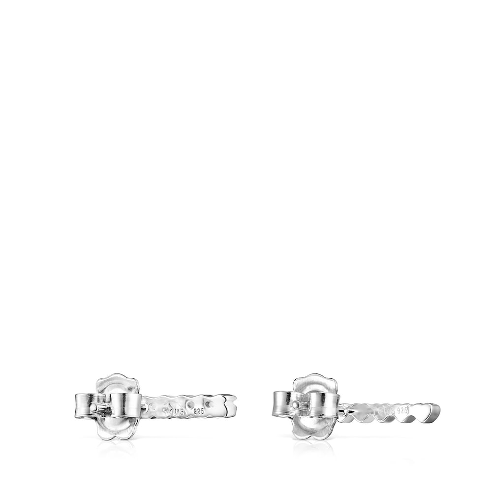 Silver Straight bar Earrings
