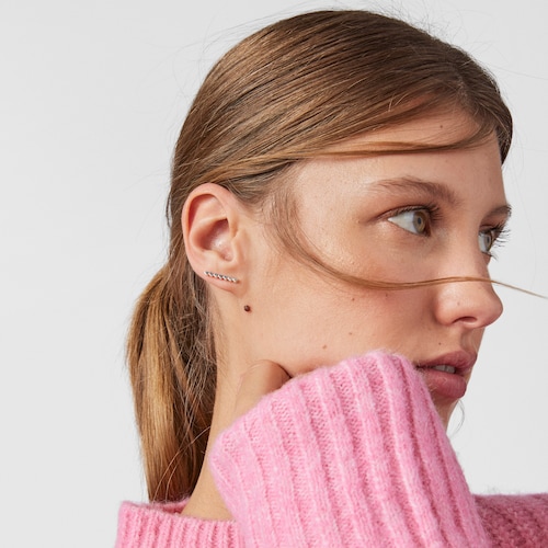 Kolczyki Tous Straight Silver