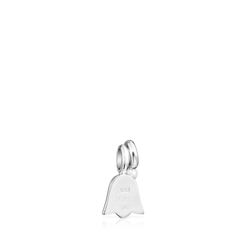Pack of Silver and Pearl Sweet Dolls tulip Pendants