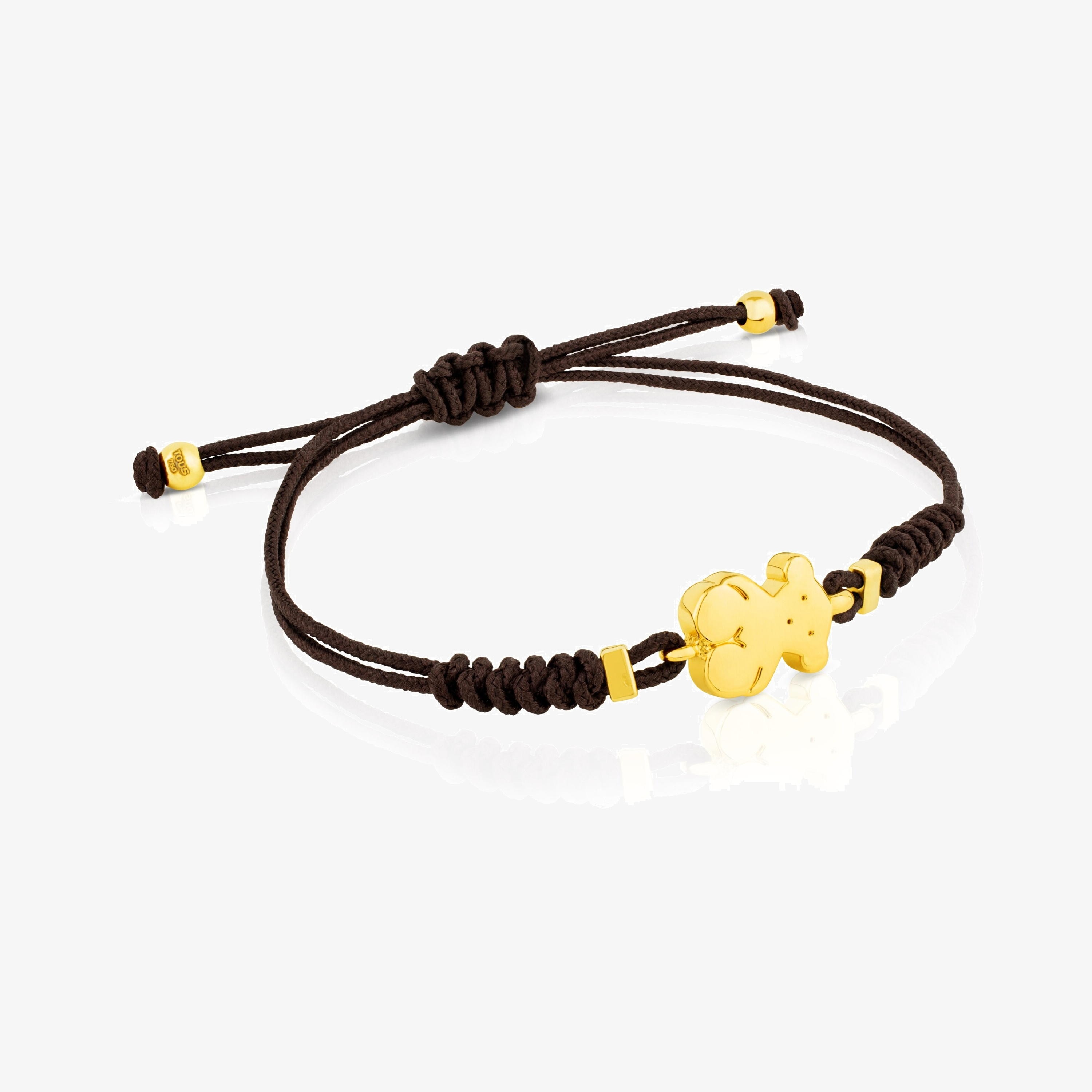 18K solid gold Sweet Dolls Bracelet Bear motif