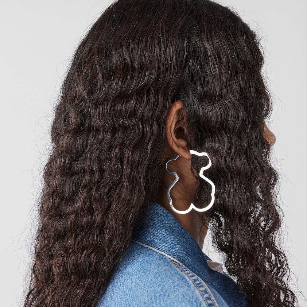 Silueta - Kolczyki Tous ze srebra