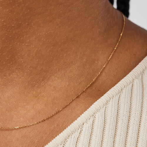 45 cm Gold TOUS Chain Choker with small rings