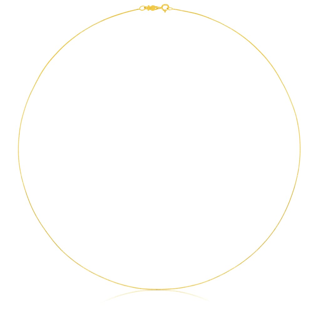 Girocollo sottile in oro, catena TOUS da 45 cm