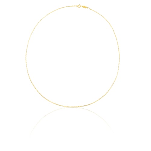 Gargantilla de oro con anillas ovales, 45 cm TOUS Chain
