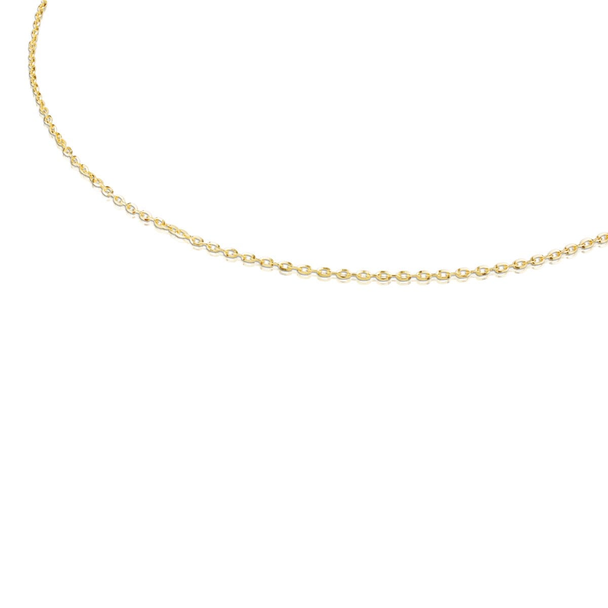 45 cm Gold TOUS Chain Choker with oval rings