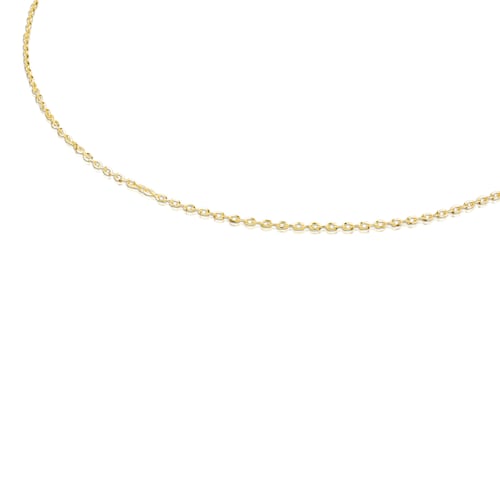 Gargantilla de oro con anillas ovales, 45 cm TOUS Chain