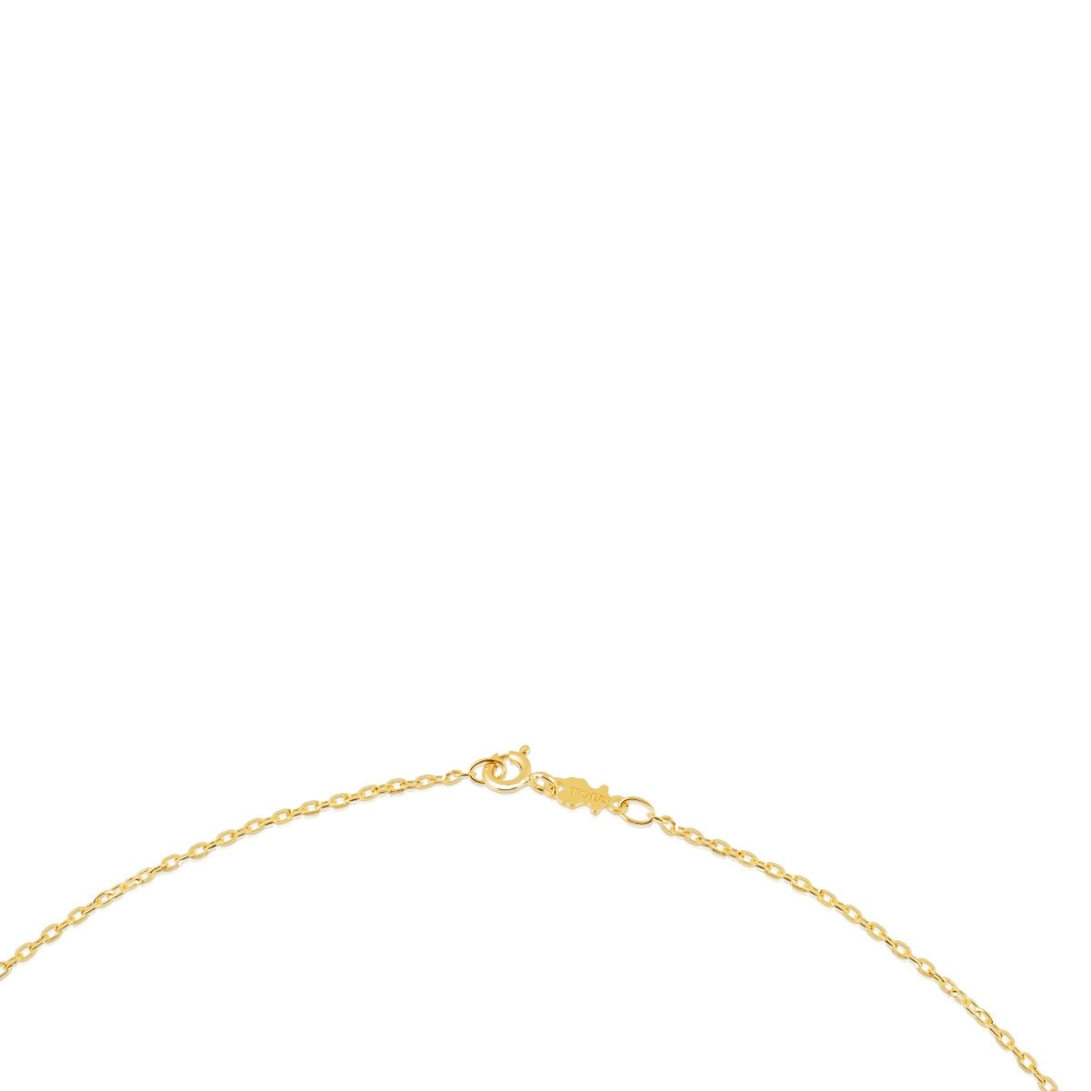 45 cm Gold TOUS Chain Choker with oval rings
